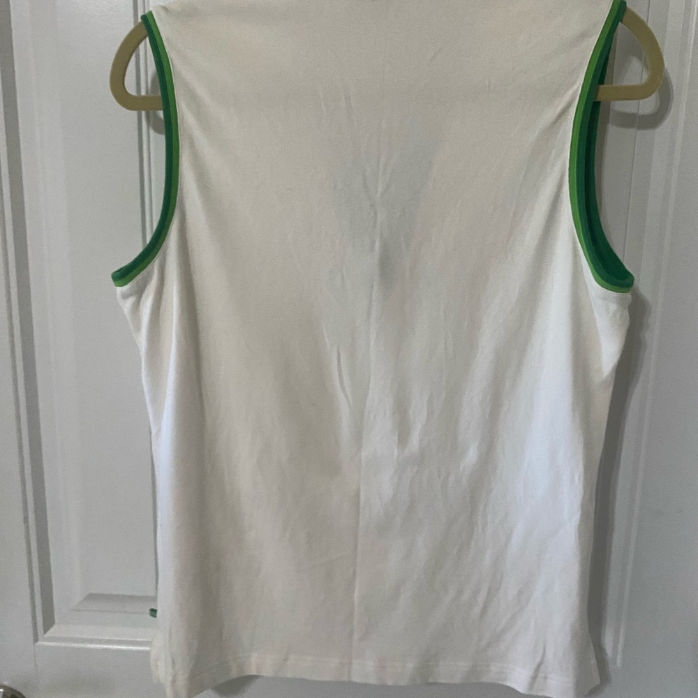 Callaway White and Green Golf Polo - Picture 4 of 7